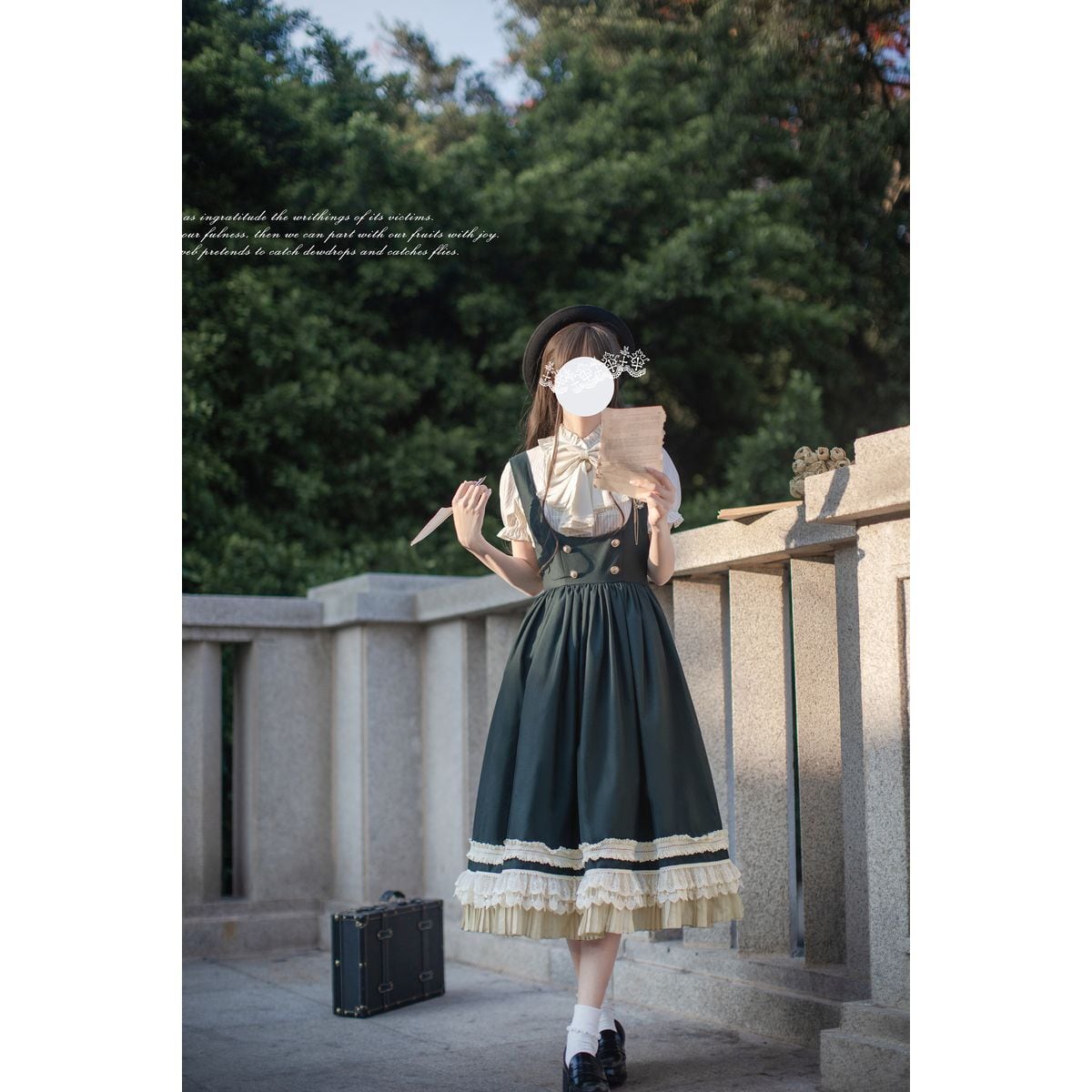 Elegant Magical Academy Cape Set