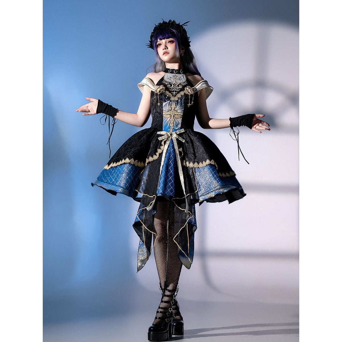 Charming Classical Shoulder-Baring Dress