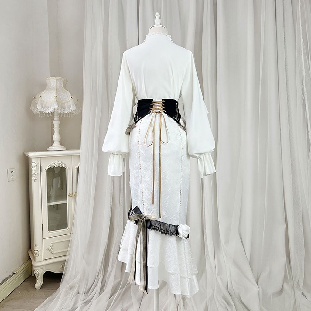 Romantic Floral Frill Set