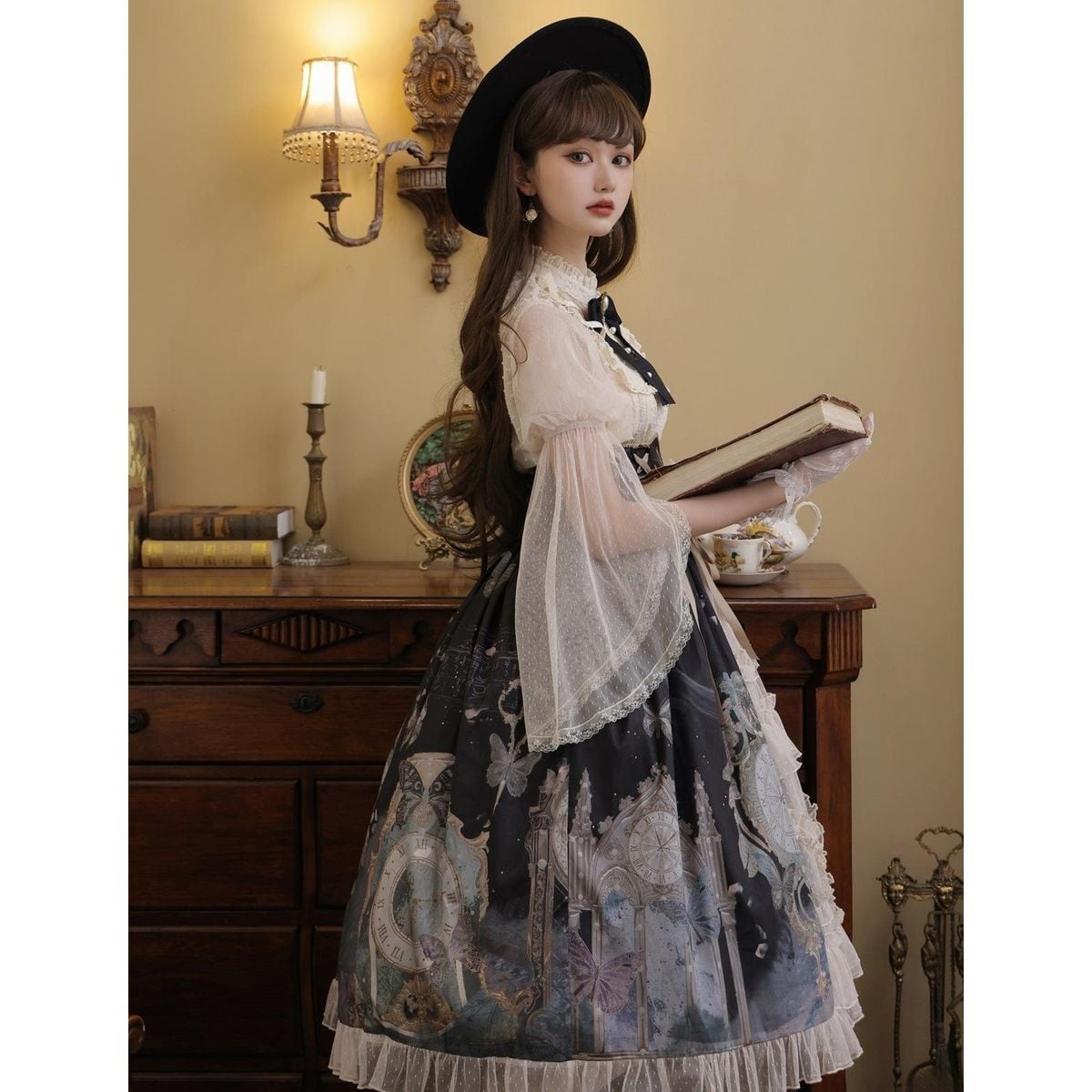 Chic Gothic Cross Lolita Dress