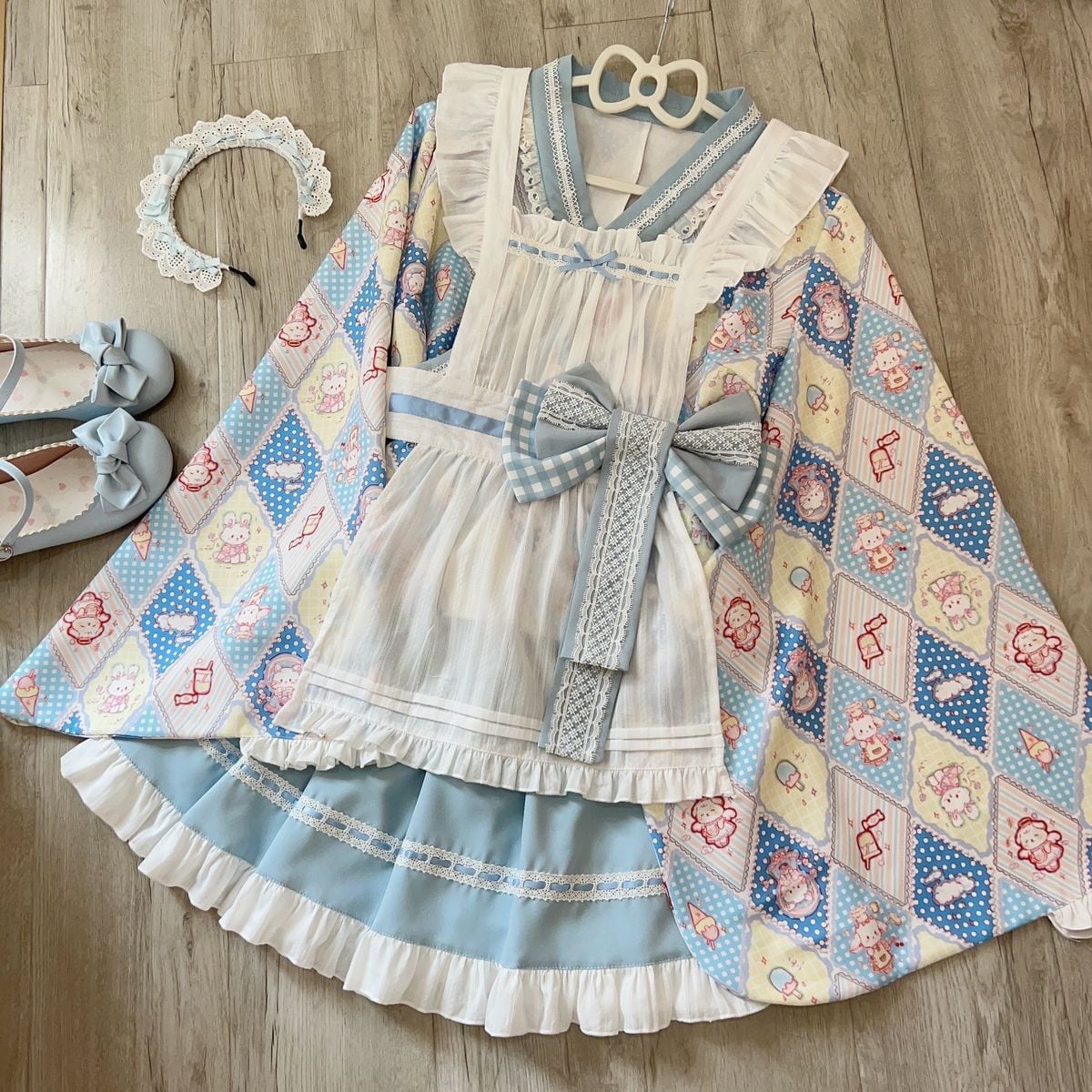 Japanese Style Frill Maid Outfit