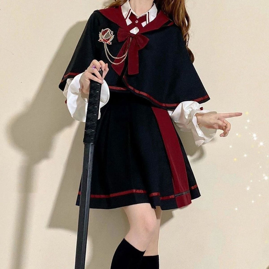 Wizard Academy Cape Outfit