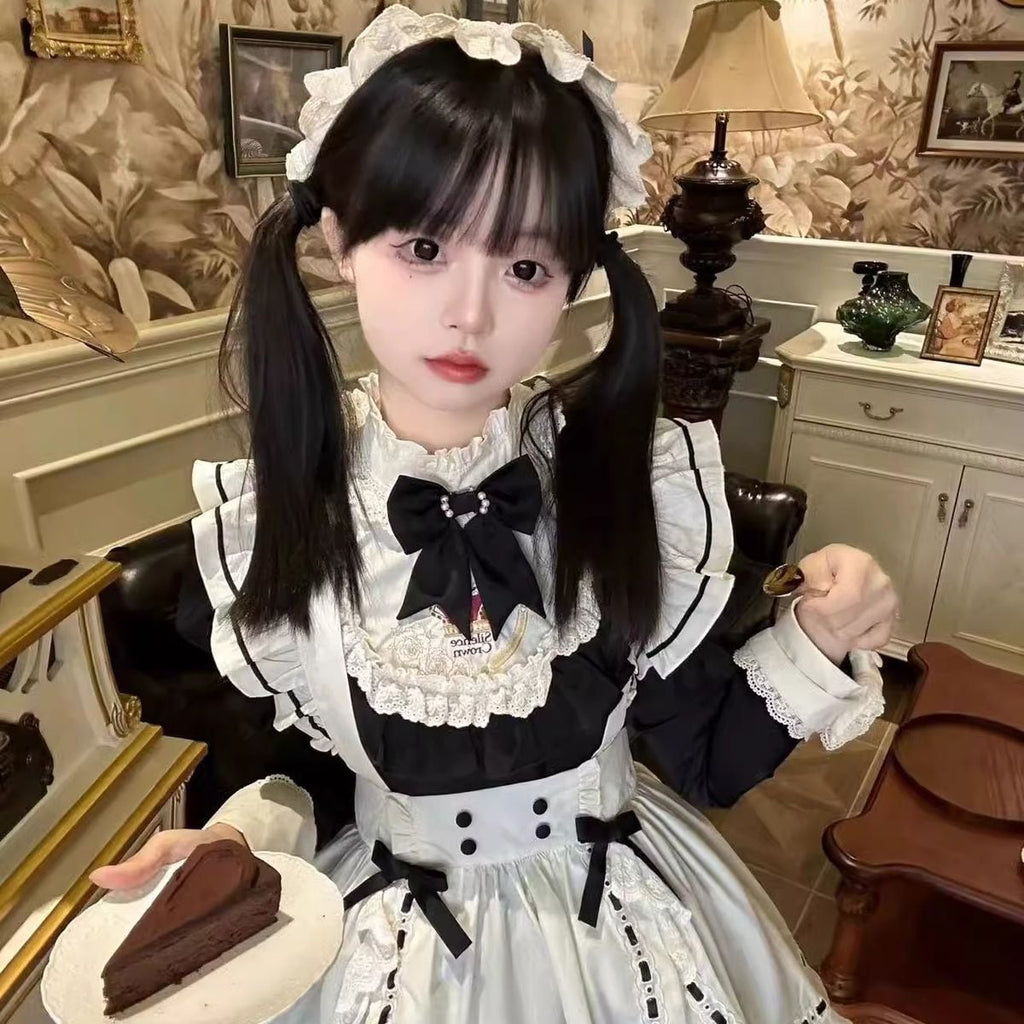 Frilled Victorian Cloud Maid Dress