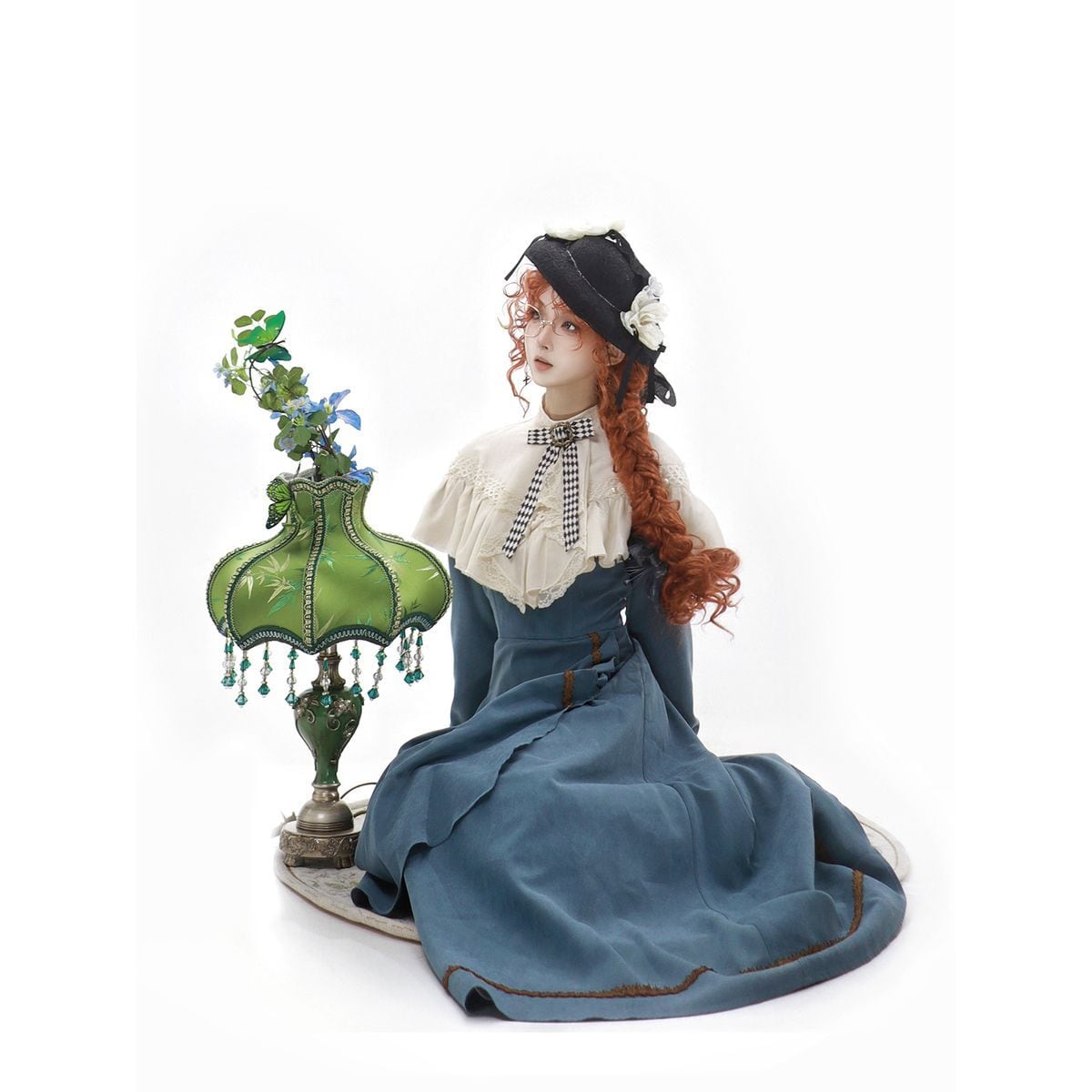 Elegant Sapphire Blue Dress