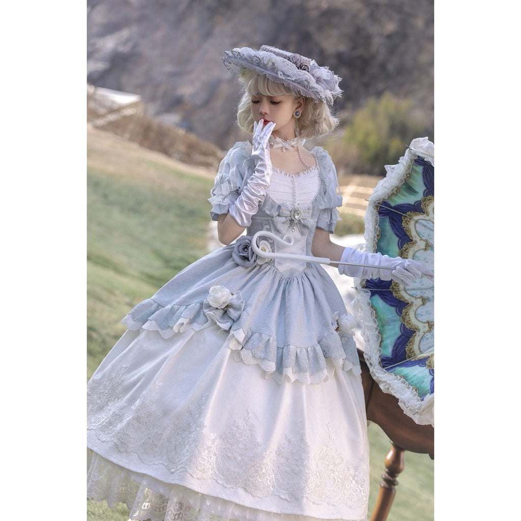 Graceful Short Sleeve Lolita Dress