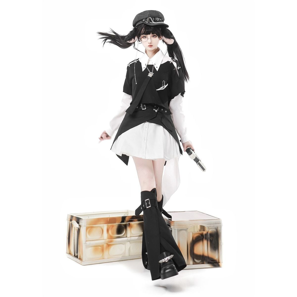 Rabbit Themed Layered Outfit