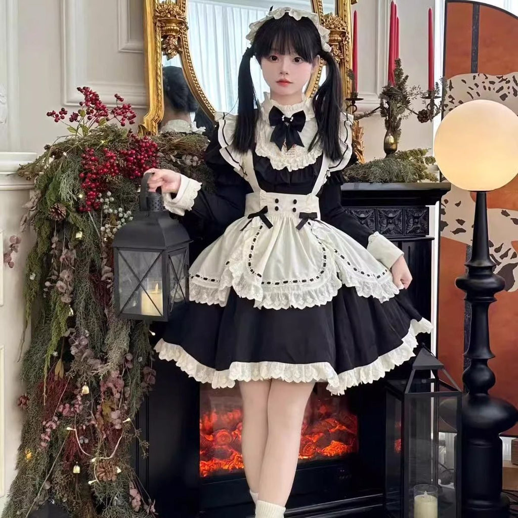 Frilled Victorian Cloud Maid Dress