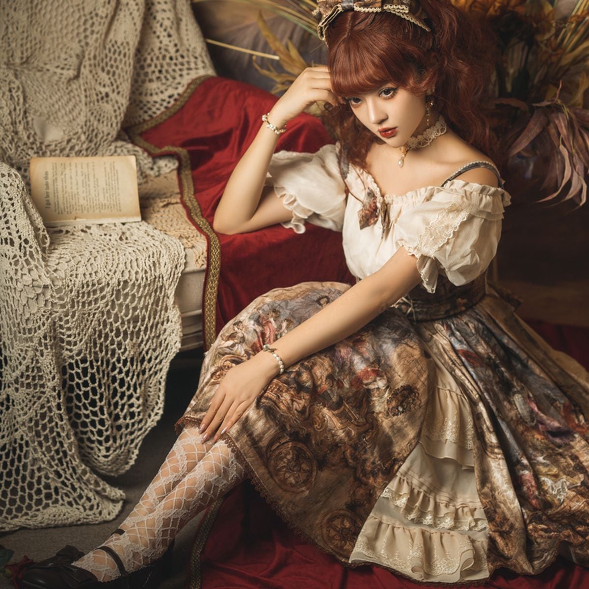 Renaissance Style Dress Set