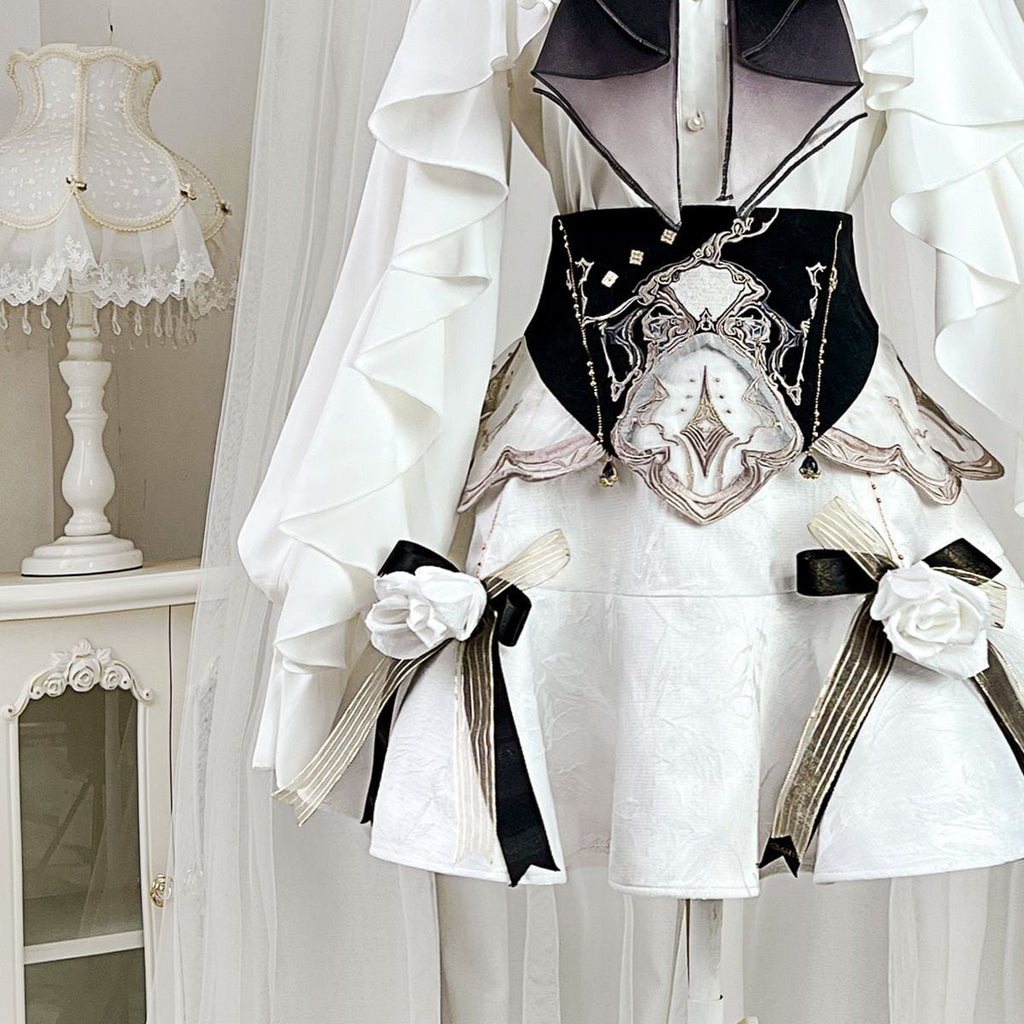 Romantic Floral Frill Set