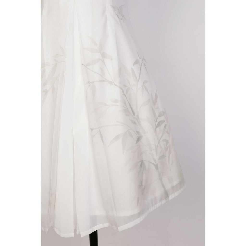 Chinese-Style Frill Dress