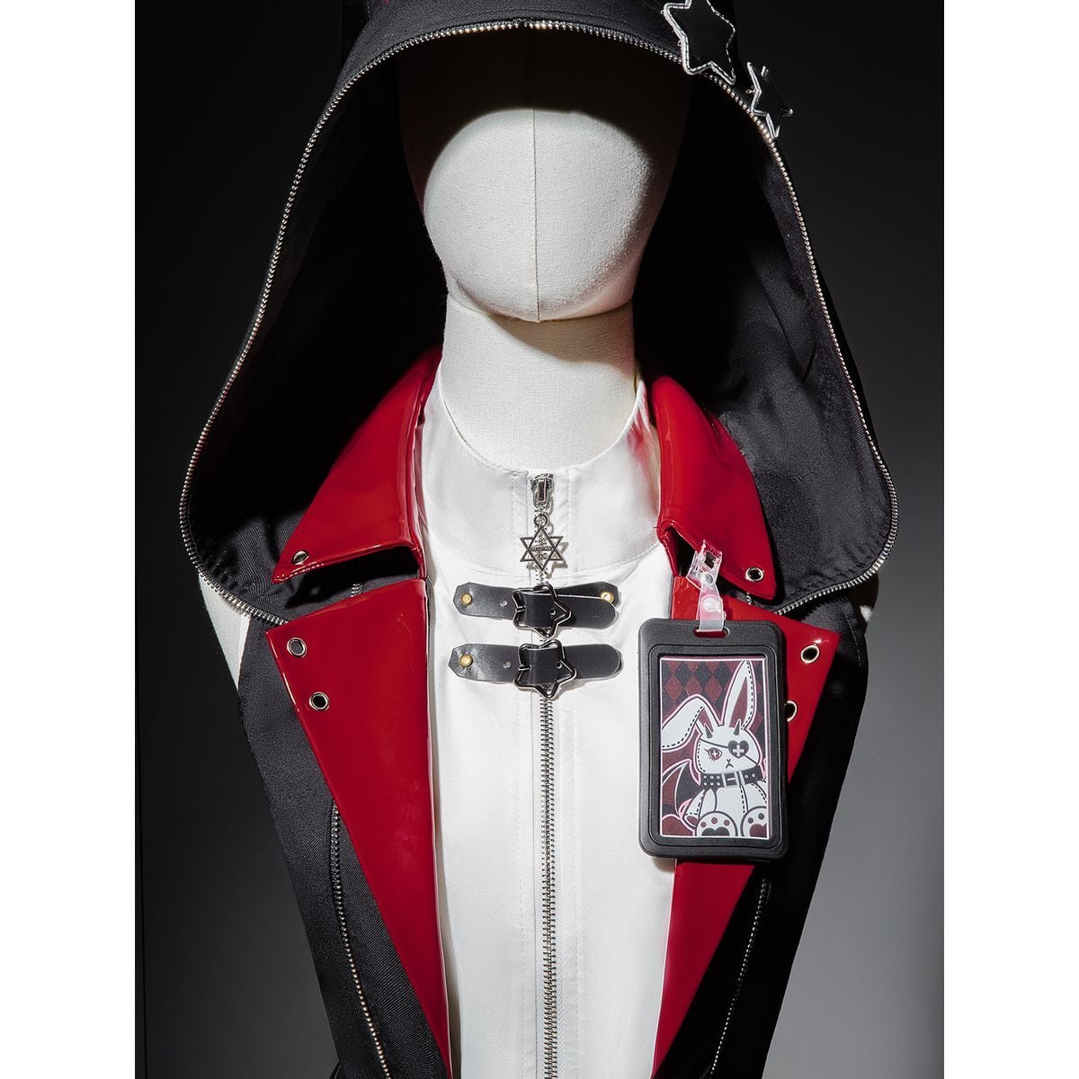 Whimsical Checkered Rabbit Set