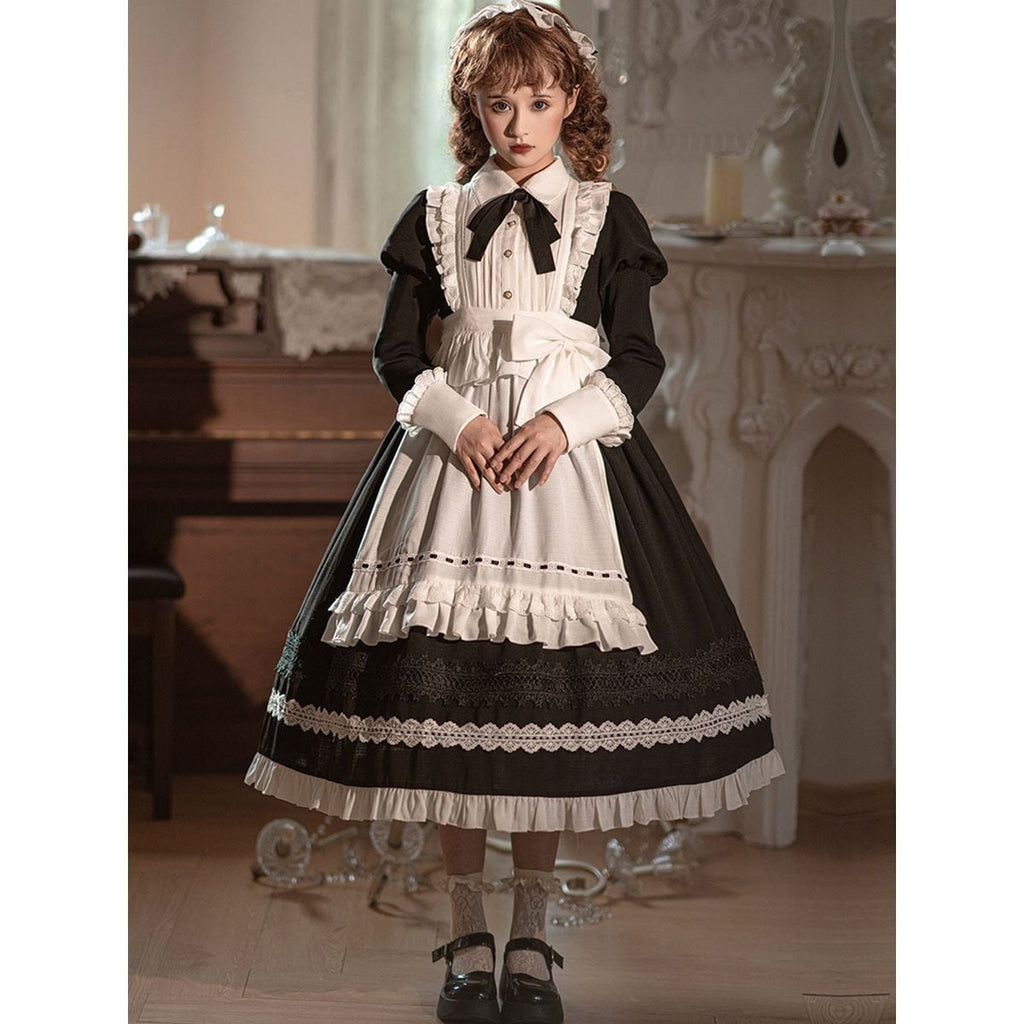 Victorian-Style Long Maid Outfit