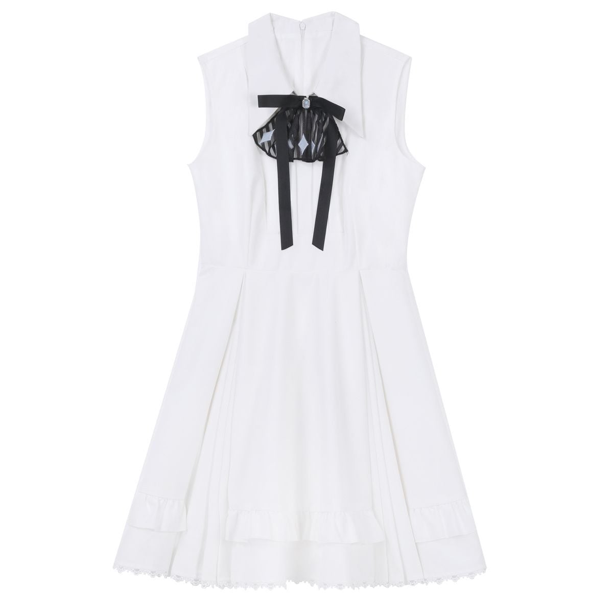 Stylish Military Cape Dress Set