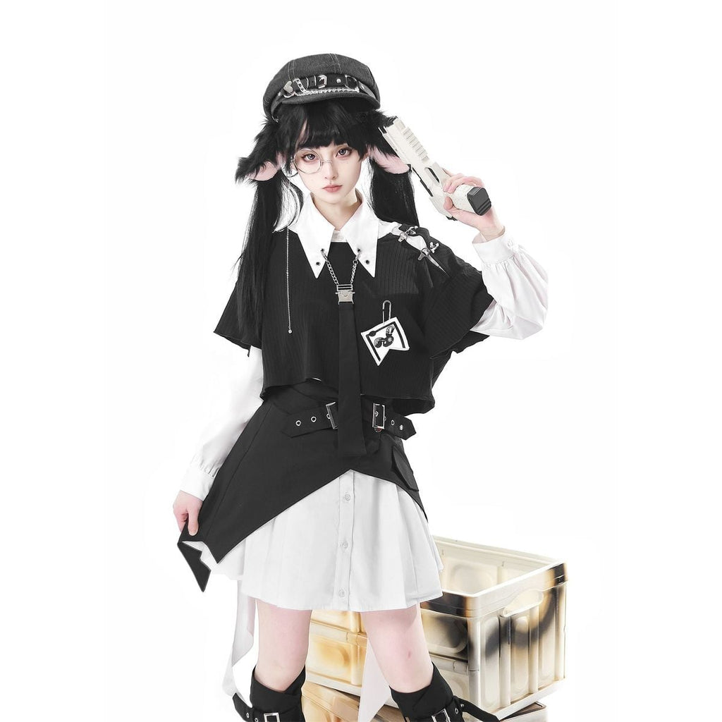 Rabbit Themed Layered Outfit