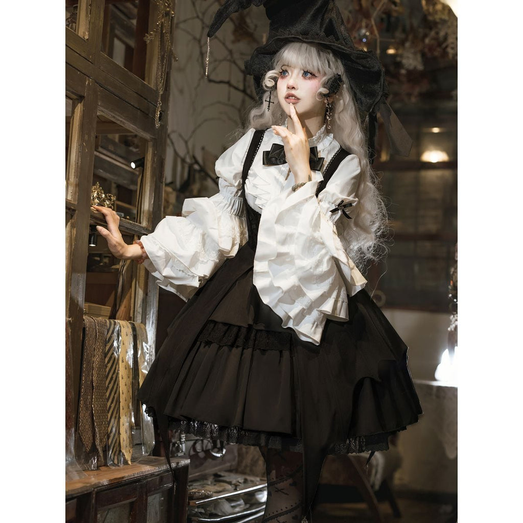 Gothic Frill Set with Princess Sleeves