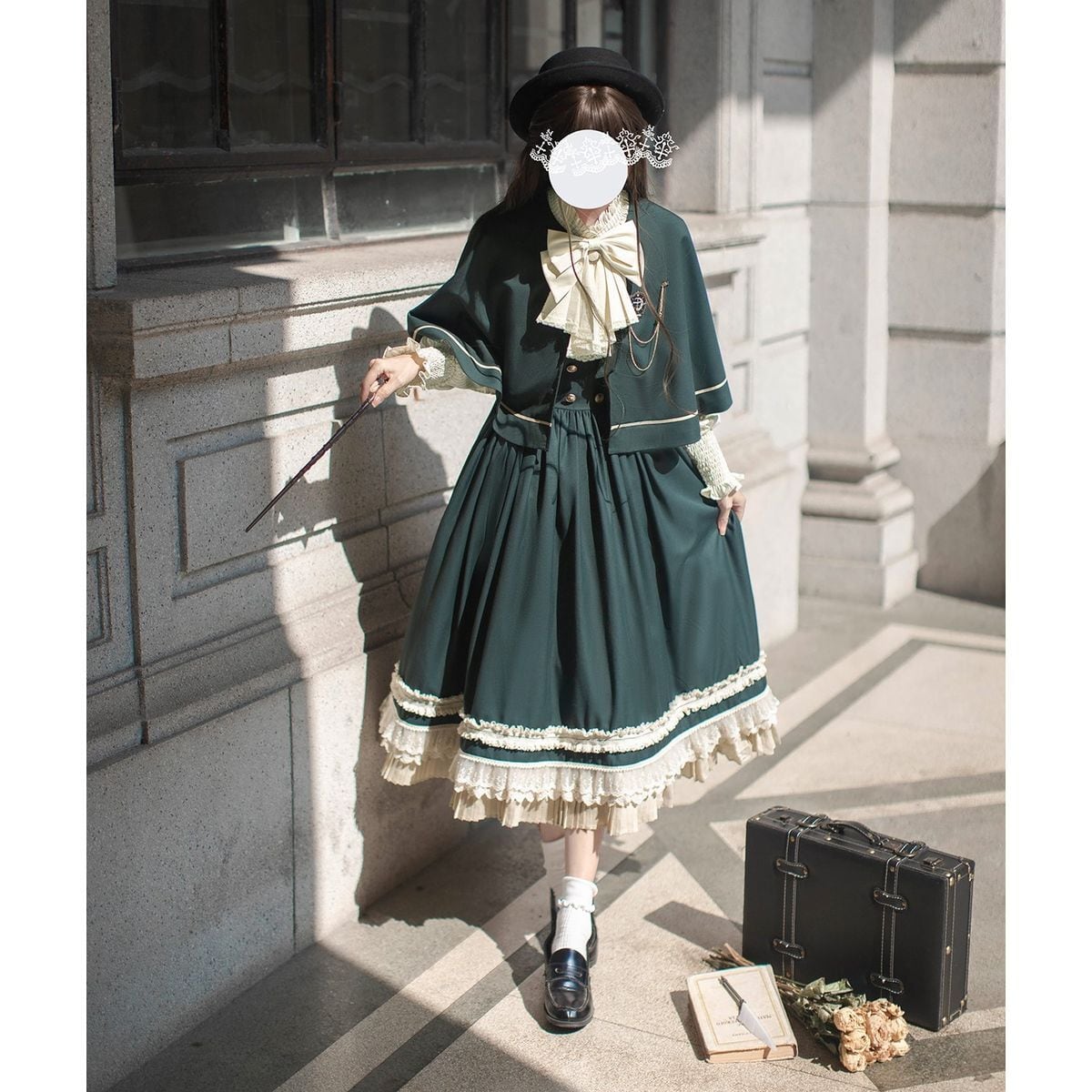 Elegant Magical Academy Cape Set