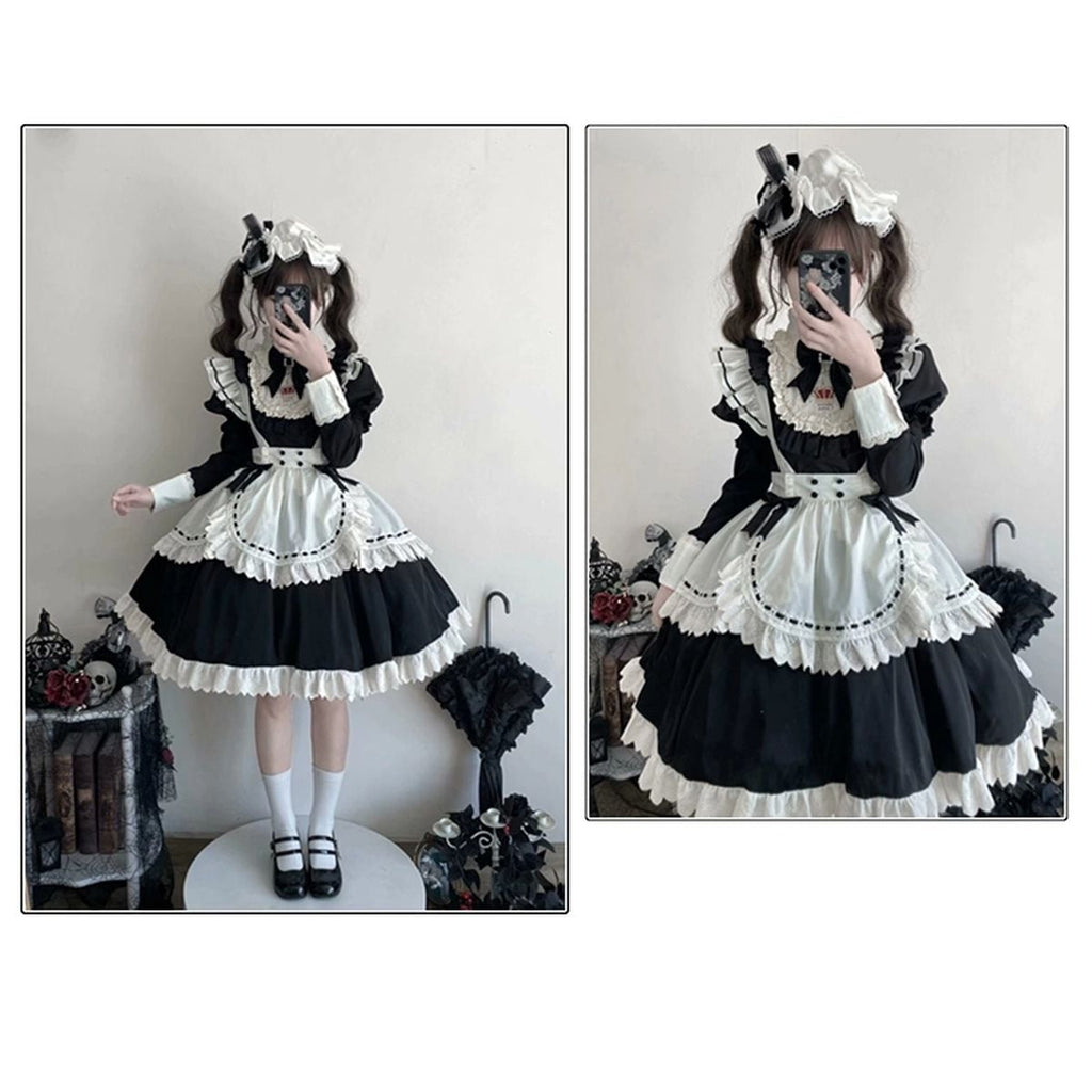 Frilled Victorian Cloud Maid Dress