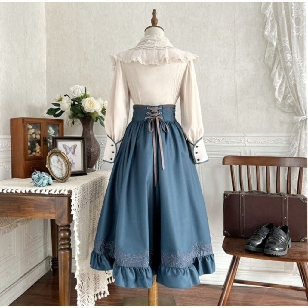 Elegant Long Skirt Set