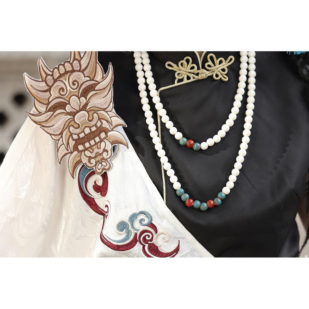 Asymmetrical Oriental-Inspired Set