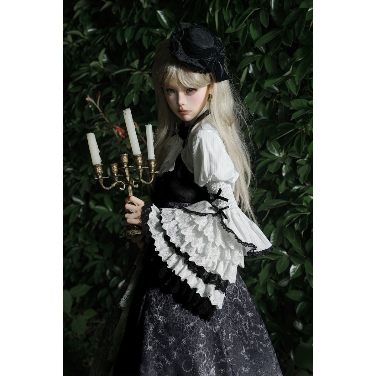 Gothic Gradient Princess Sleeve Ensemble