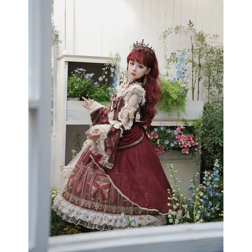 Elegant Baroque Inspired Dress