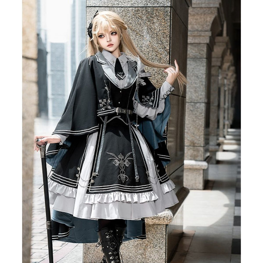 Elegant Military Lolita Ensemble
