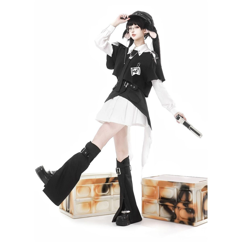 Rabbit Themed Layered Outfit