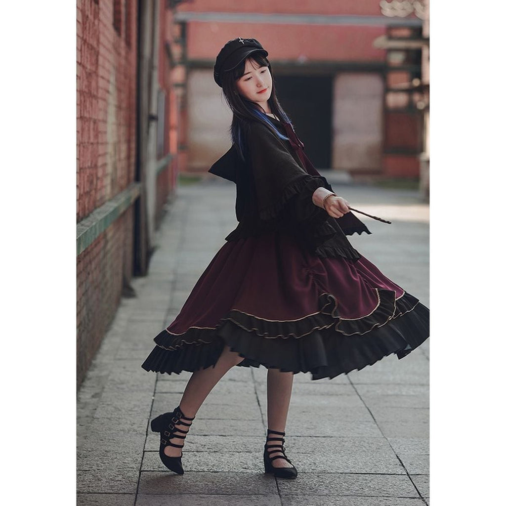 Wizard School Cape Outfit