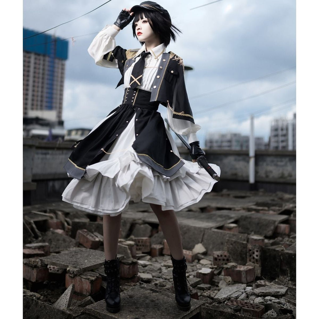 Girl Commander Military Lolita Set