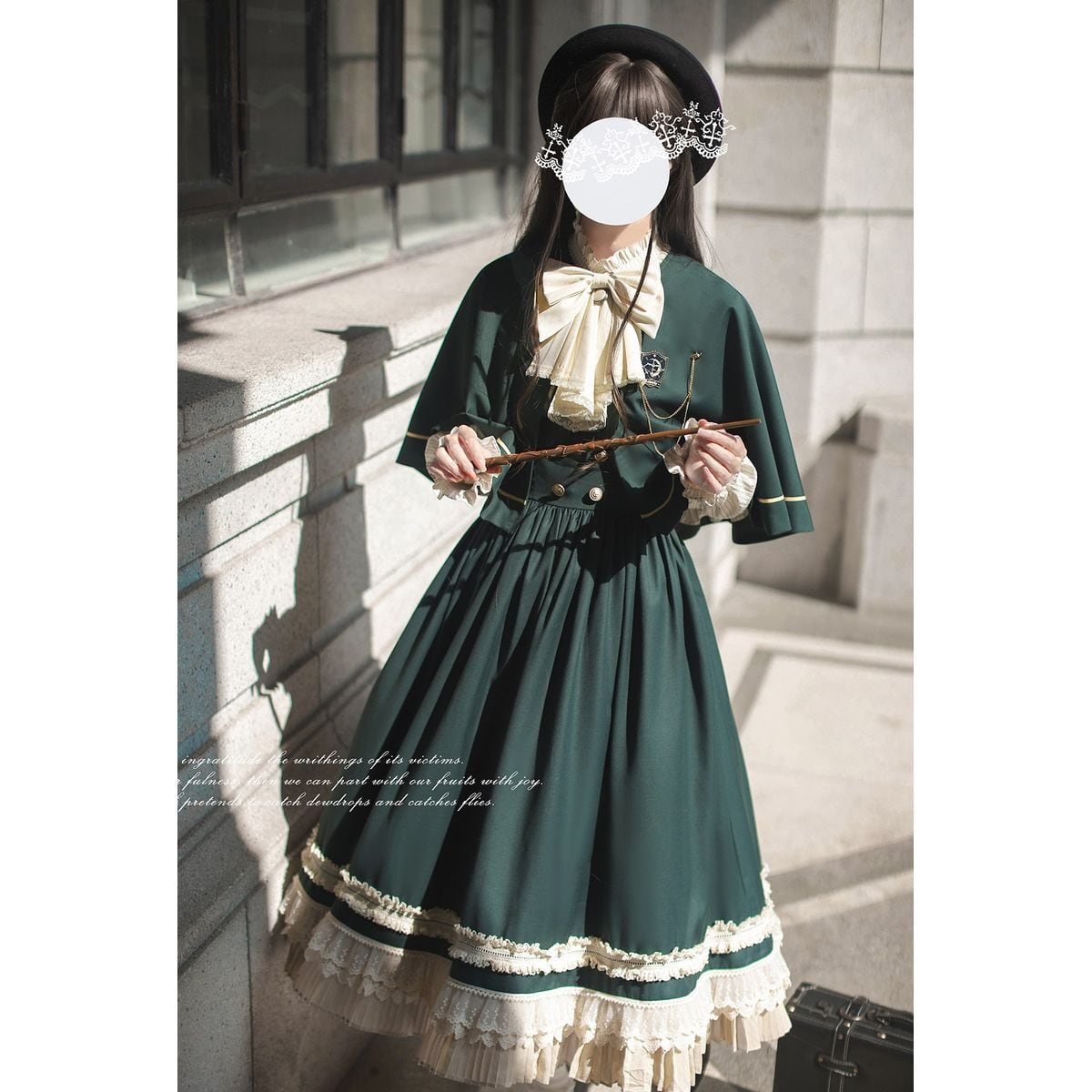 Elegant Magical Academy Cape Set