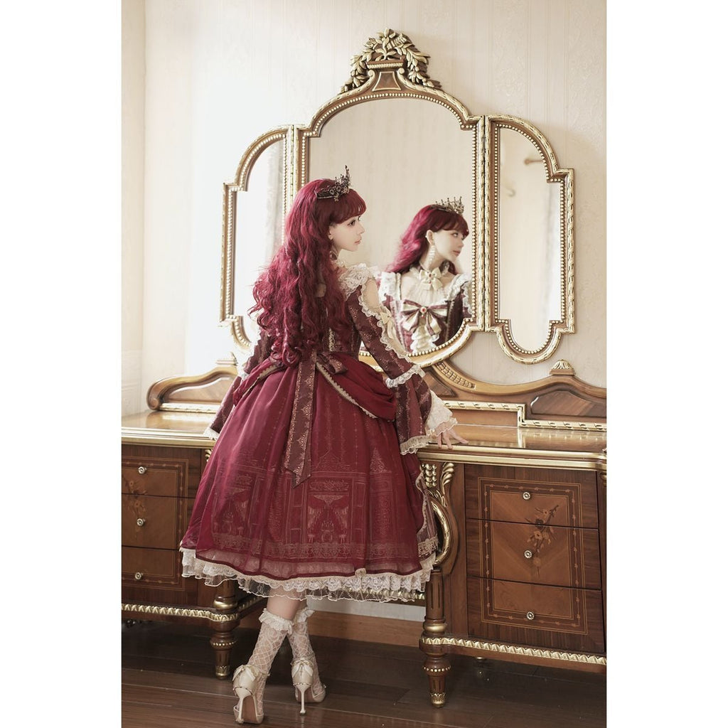 Elegant Baroque Inspired Dress