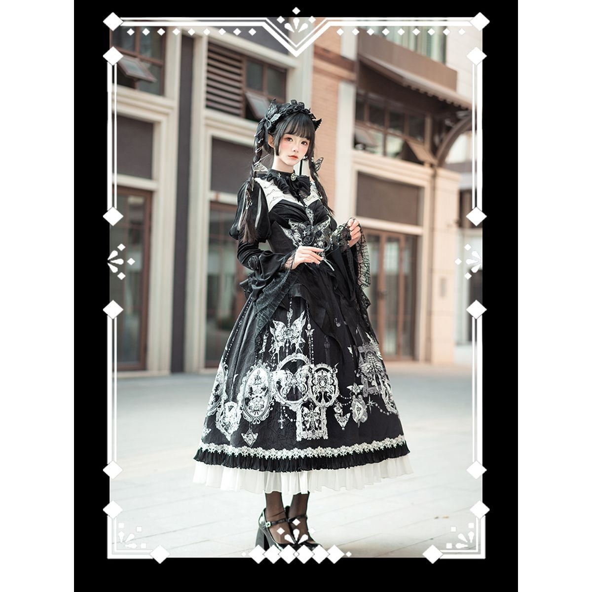 Mystical Butterfly Gothic Dress