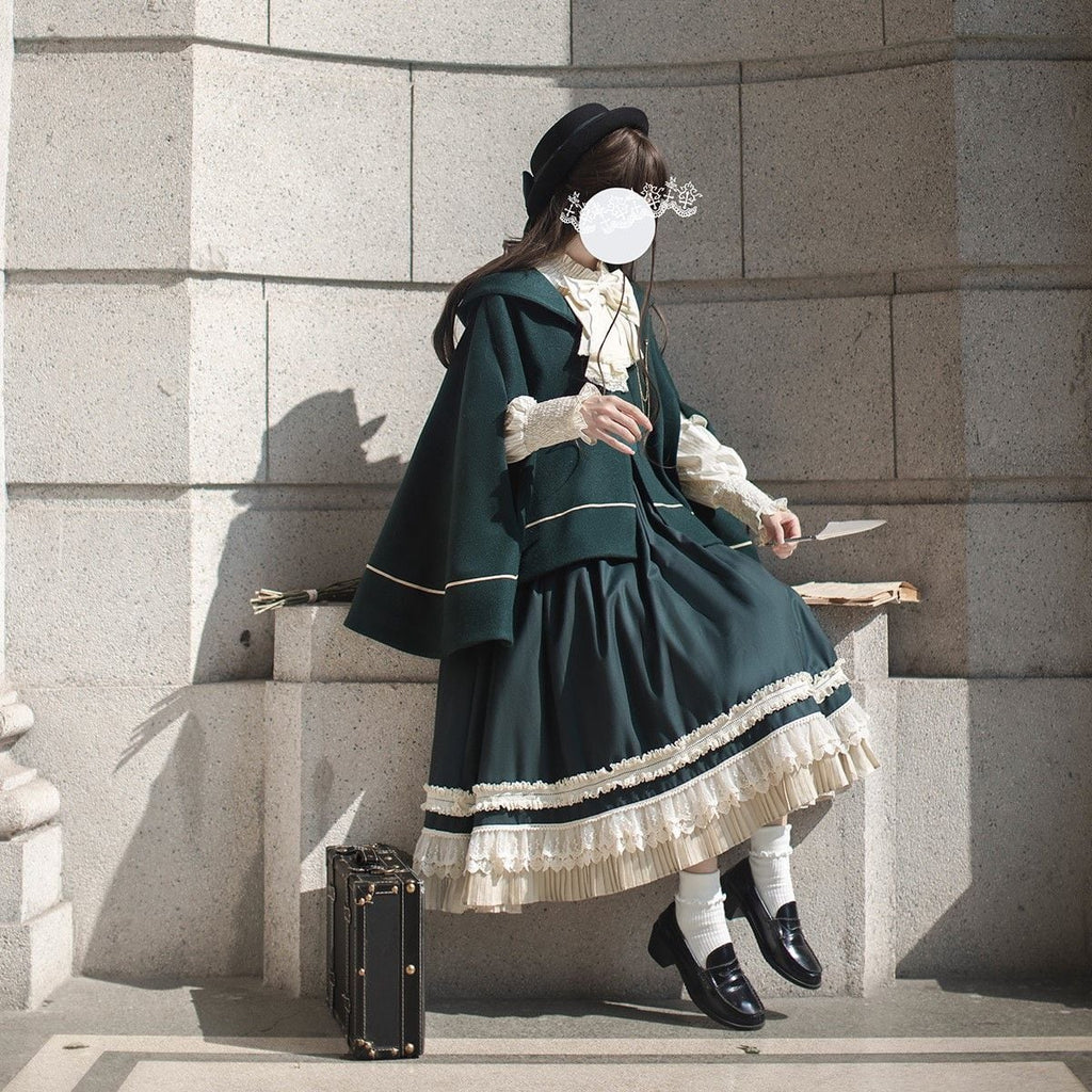 Elegant Magical Academy Cape Set