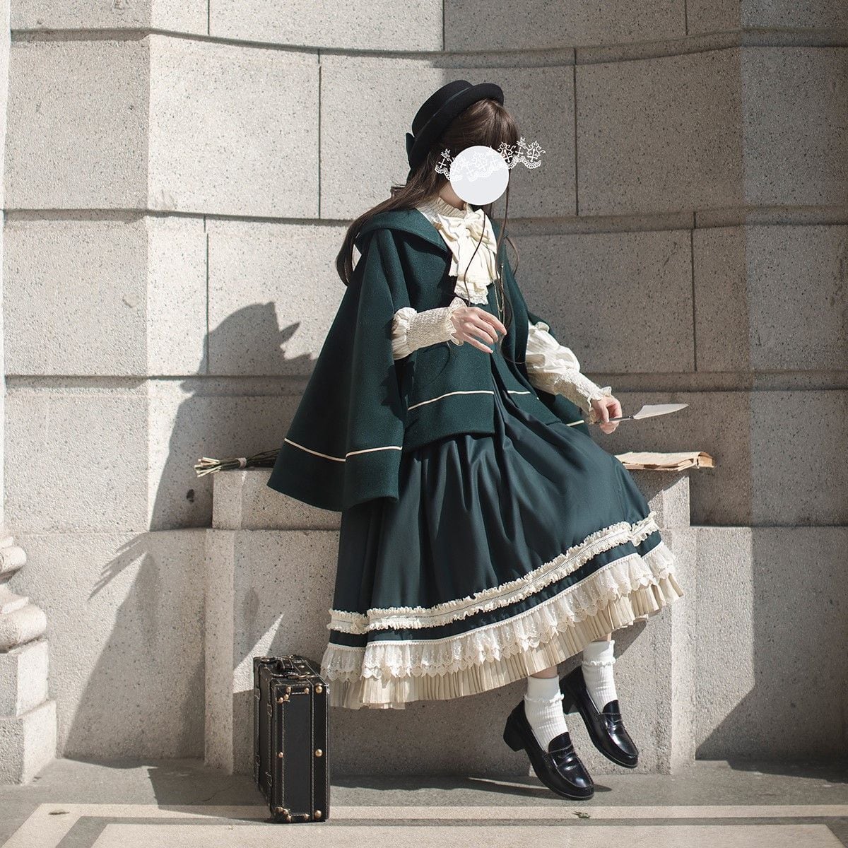 Elegant Magical Academy Cape Set