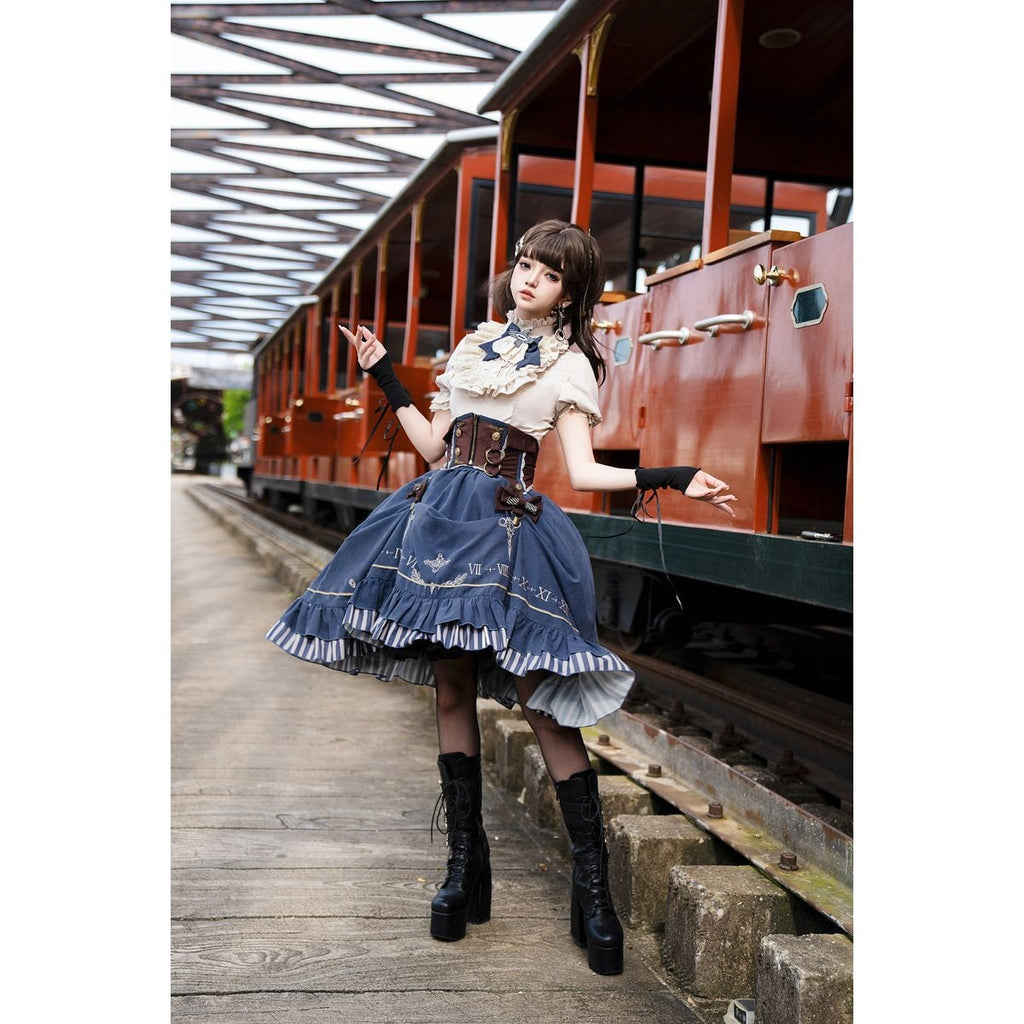 Victorian-Inspired Corset Ensemble