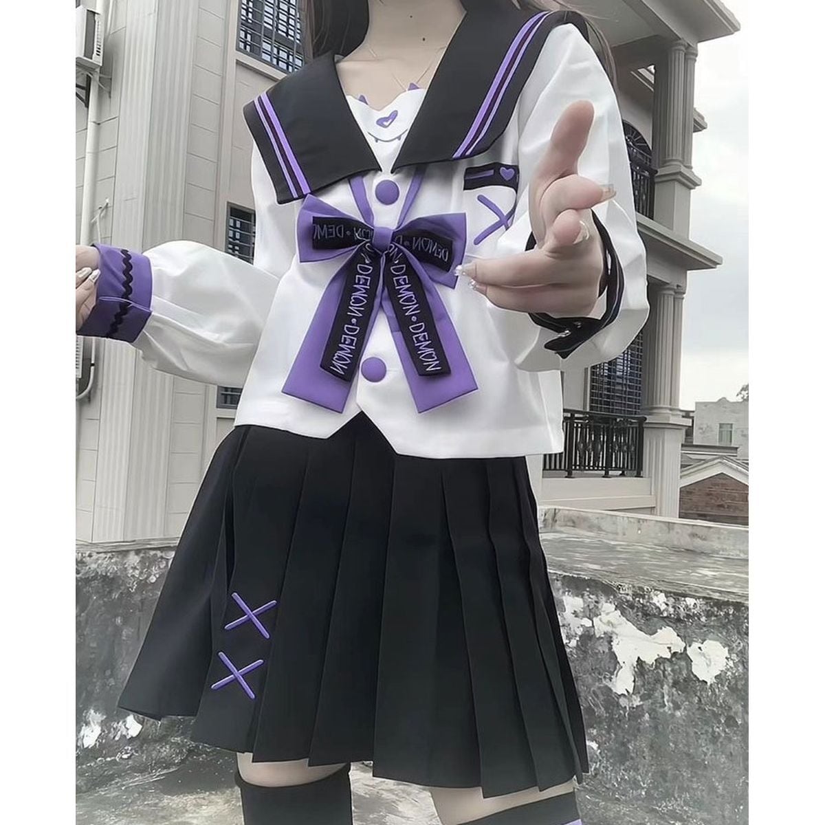 Angel and Devil Sailor Suit Set