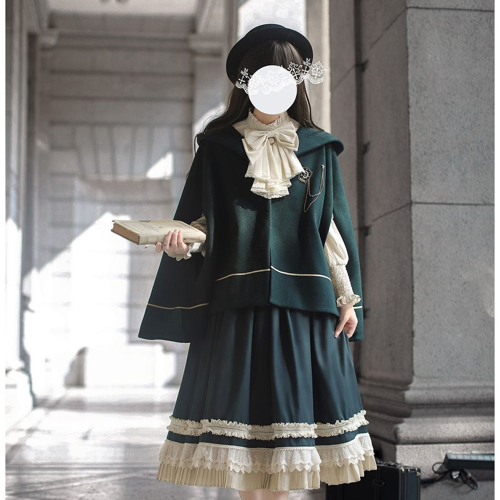 Elegant Magical Academy Cape Set