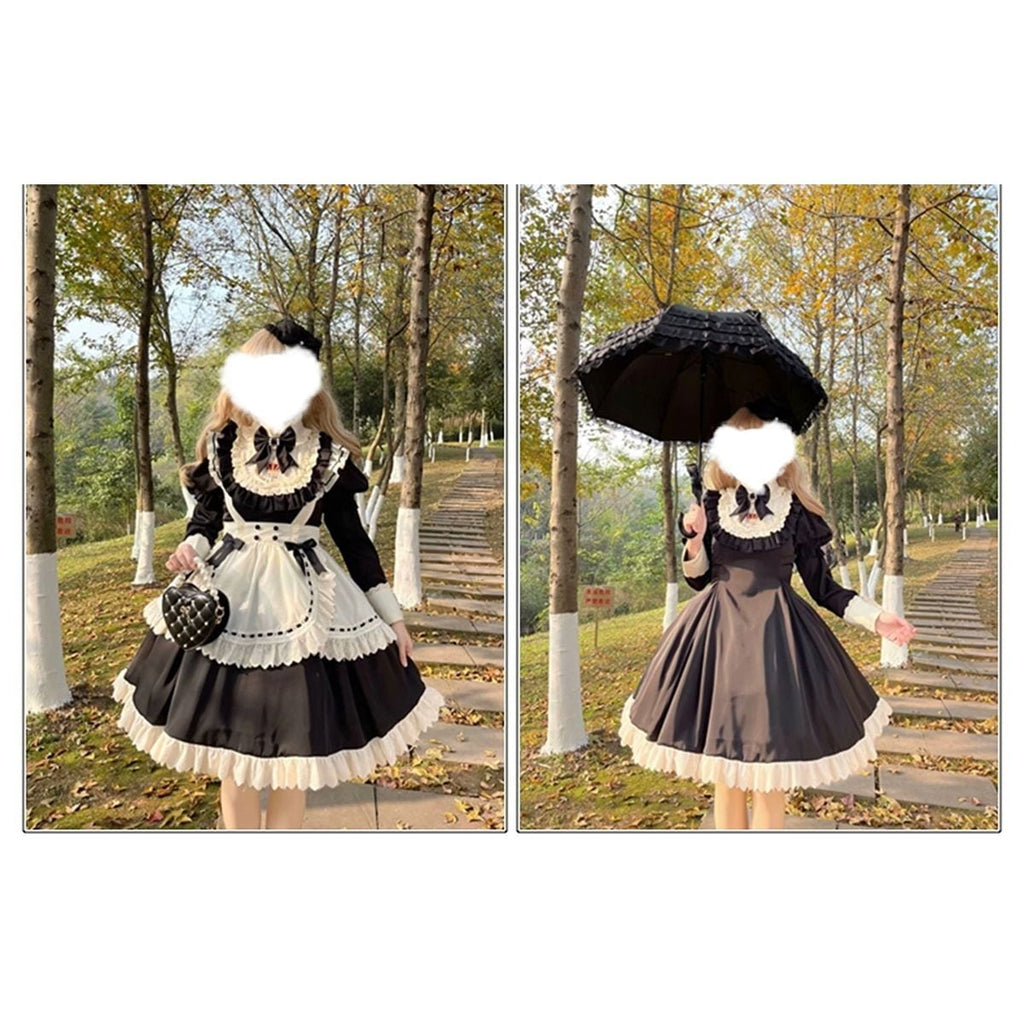 Frilled Victorian Cloud Maid Dress