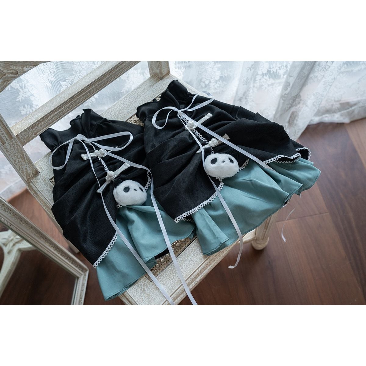 Panda-Themed Chinese Dress Set