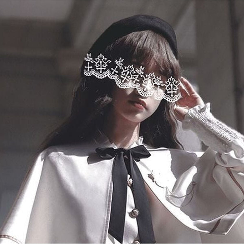 Elegant Long Skirt and Cape Ensemble