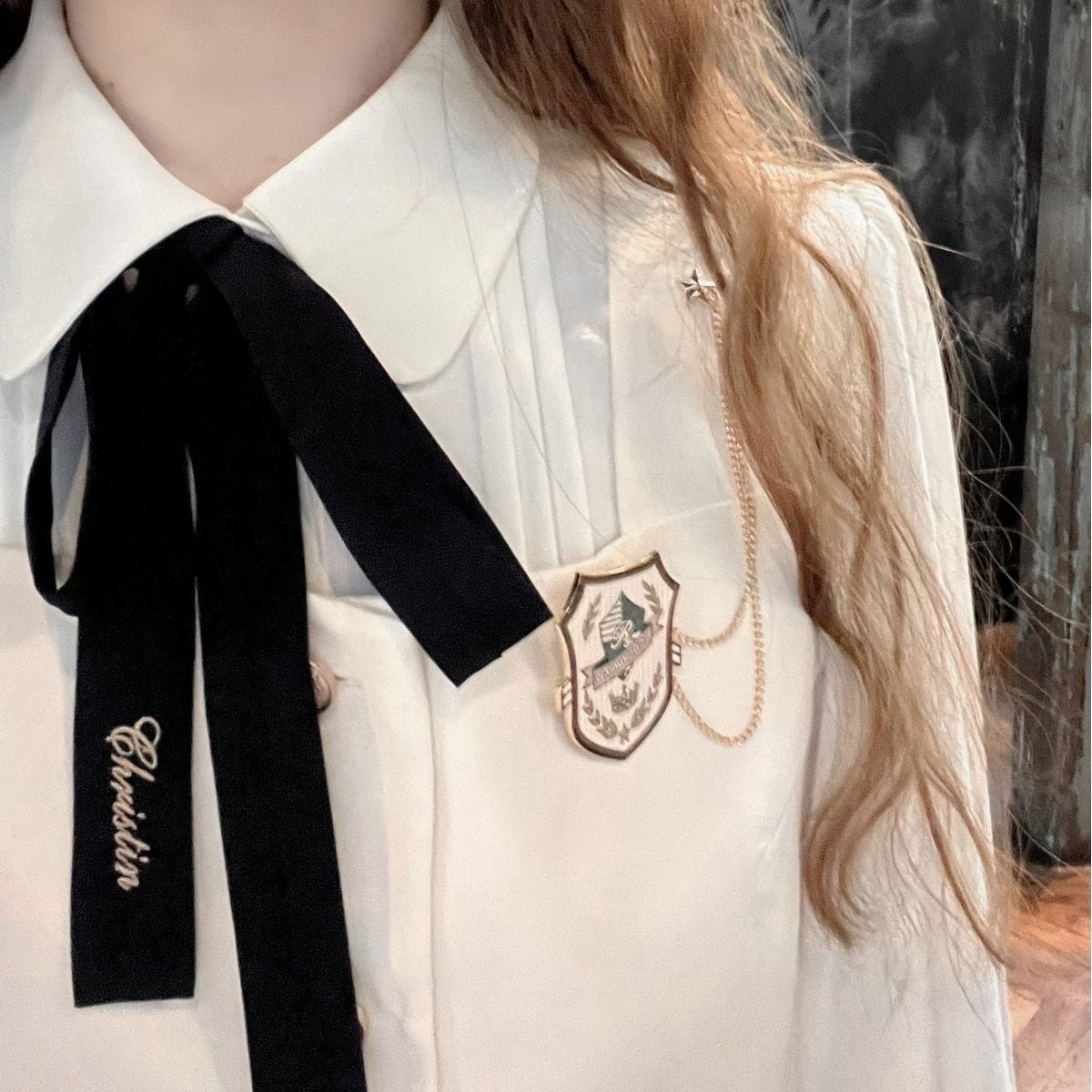 Elegant Long Skirt and Cape Ensemble