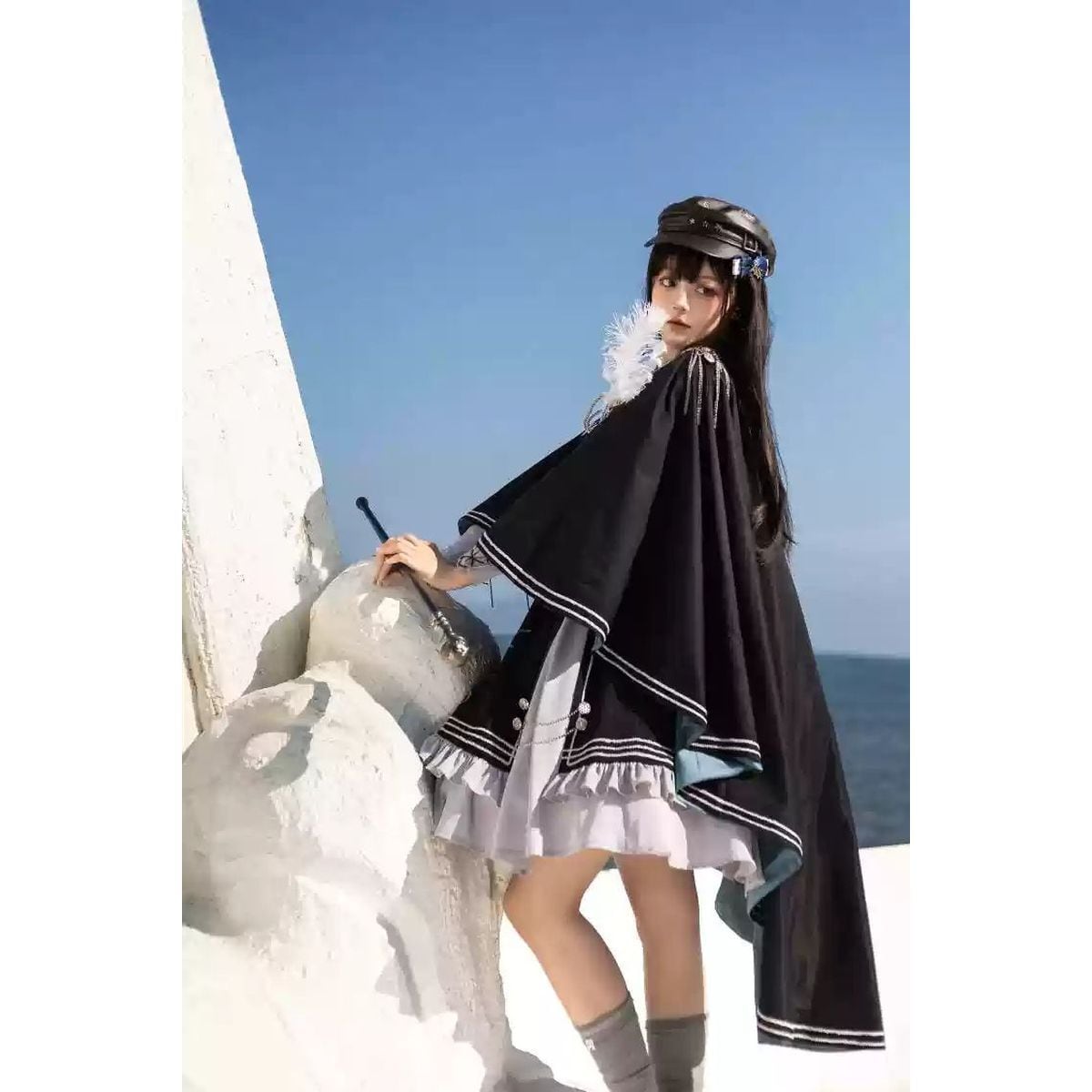 Elegant Military Lolita Ensemble