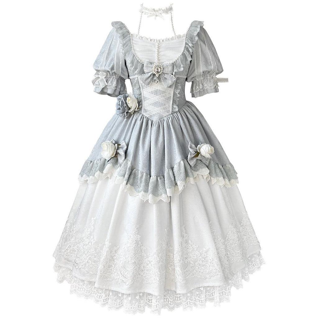 Graceful Short Sleeve Lolita Dress