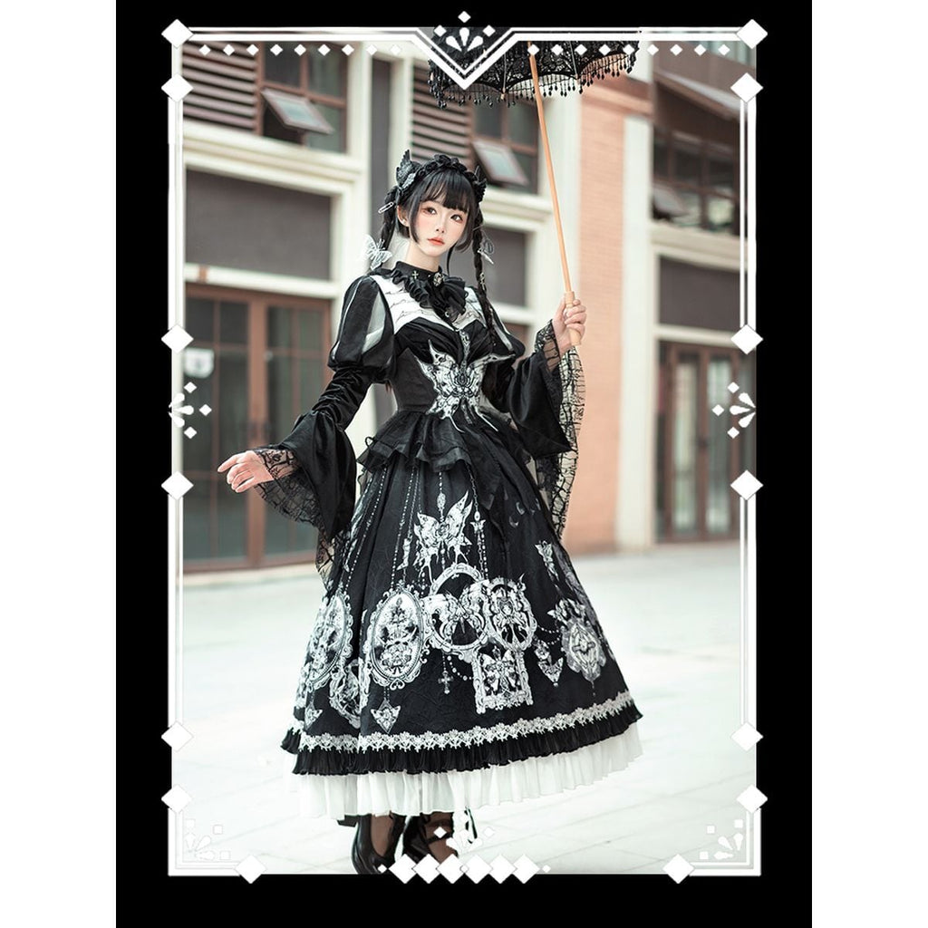 Mystical Butterfly Gothic Dress