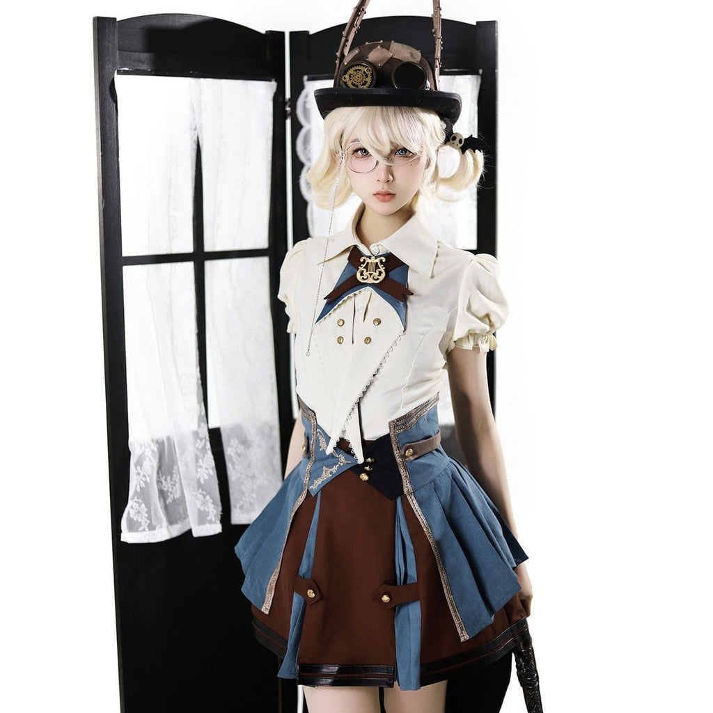 Steampunk Short Sleeve Ensemble
