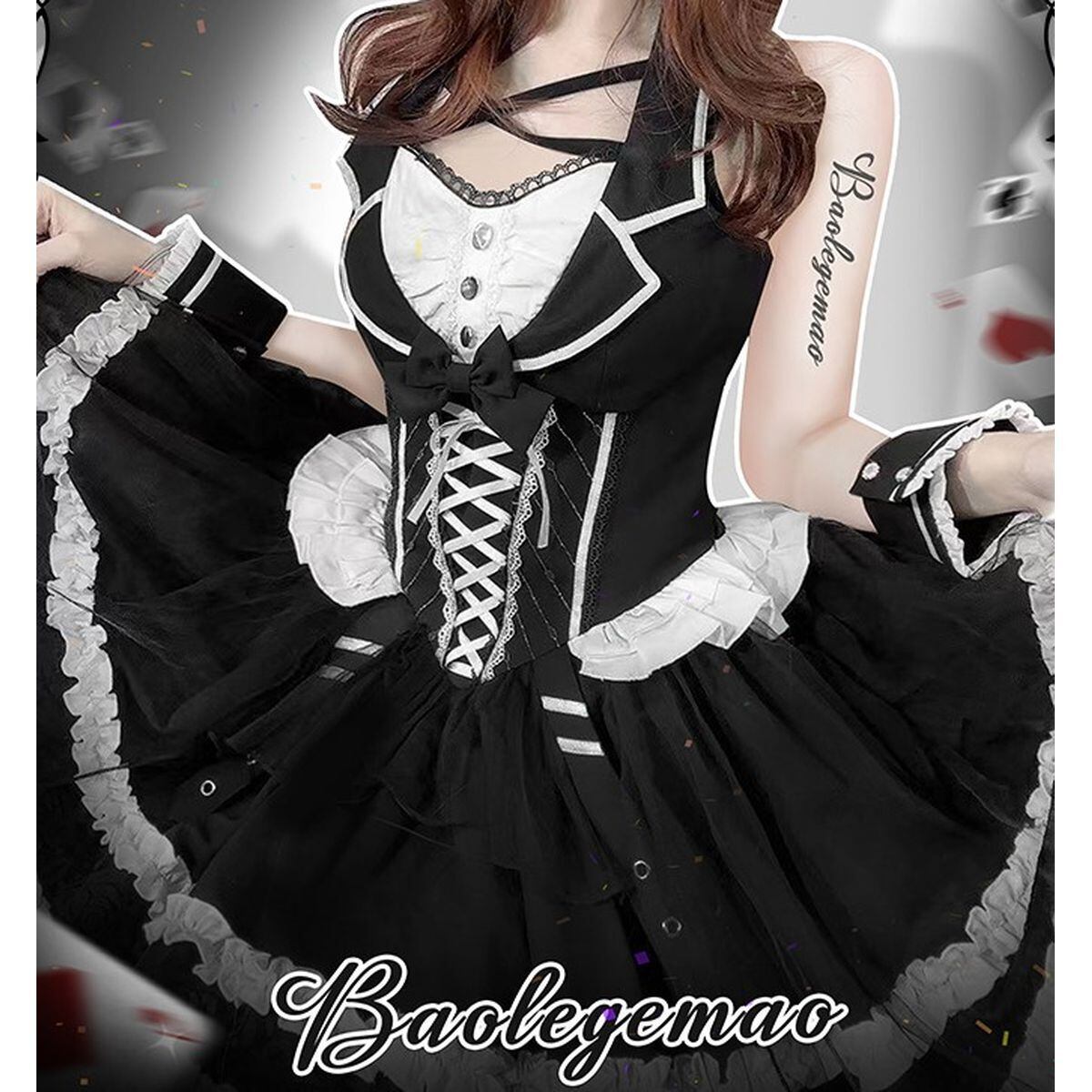 Gothic Ruffle Jumper