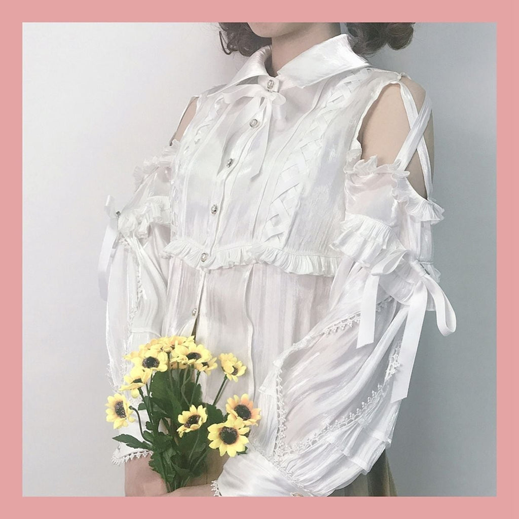 Laced Elegance Blouse