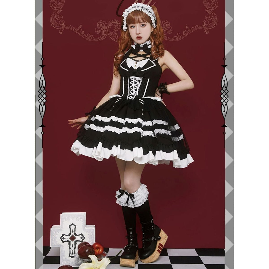 Gothic Ruffle Jumper