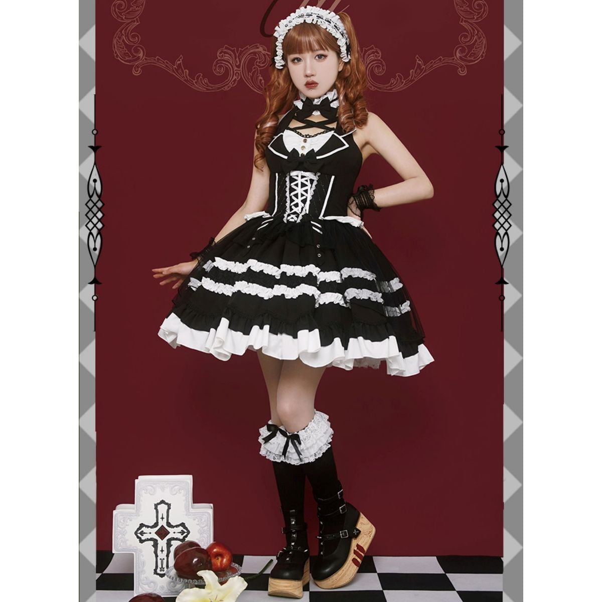 Gothic Ruffle Jumper