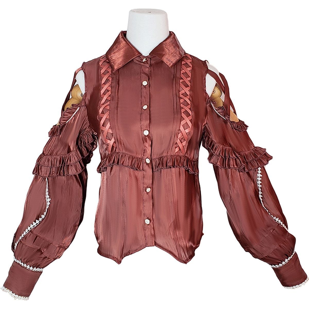 Laced Elegance Blouse